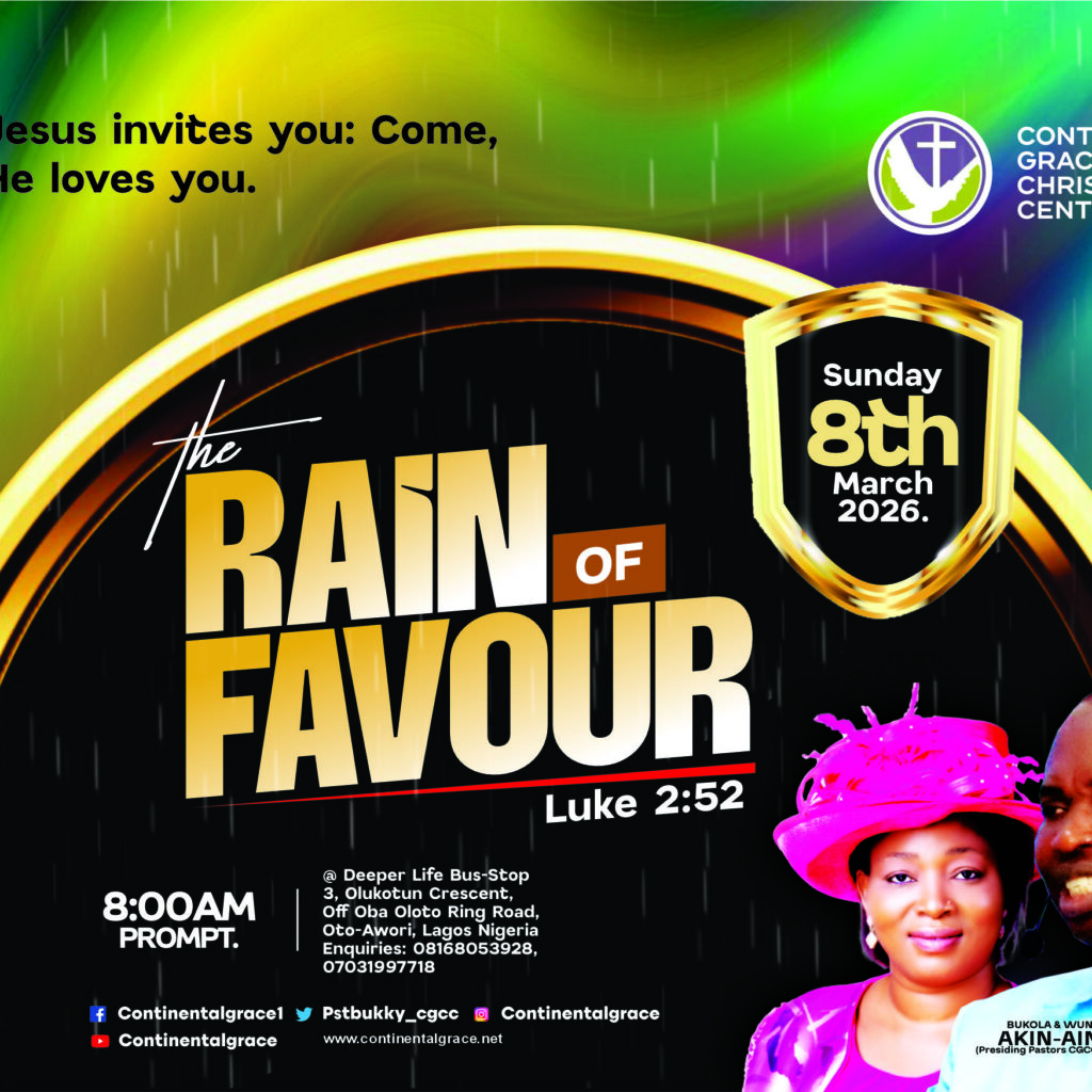 RAIN OF FAVOUR